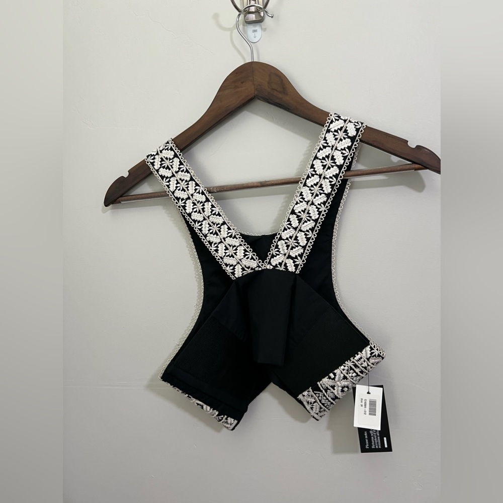 Dries Van Noten Embroidered Bralette NWT SOLD OUT ONLINE - Picture 9 of 12